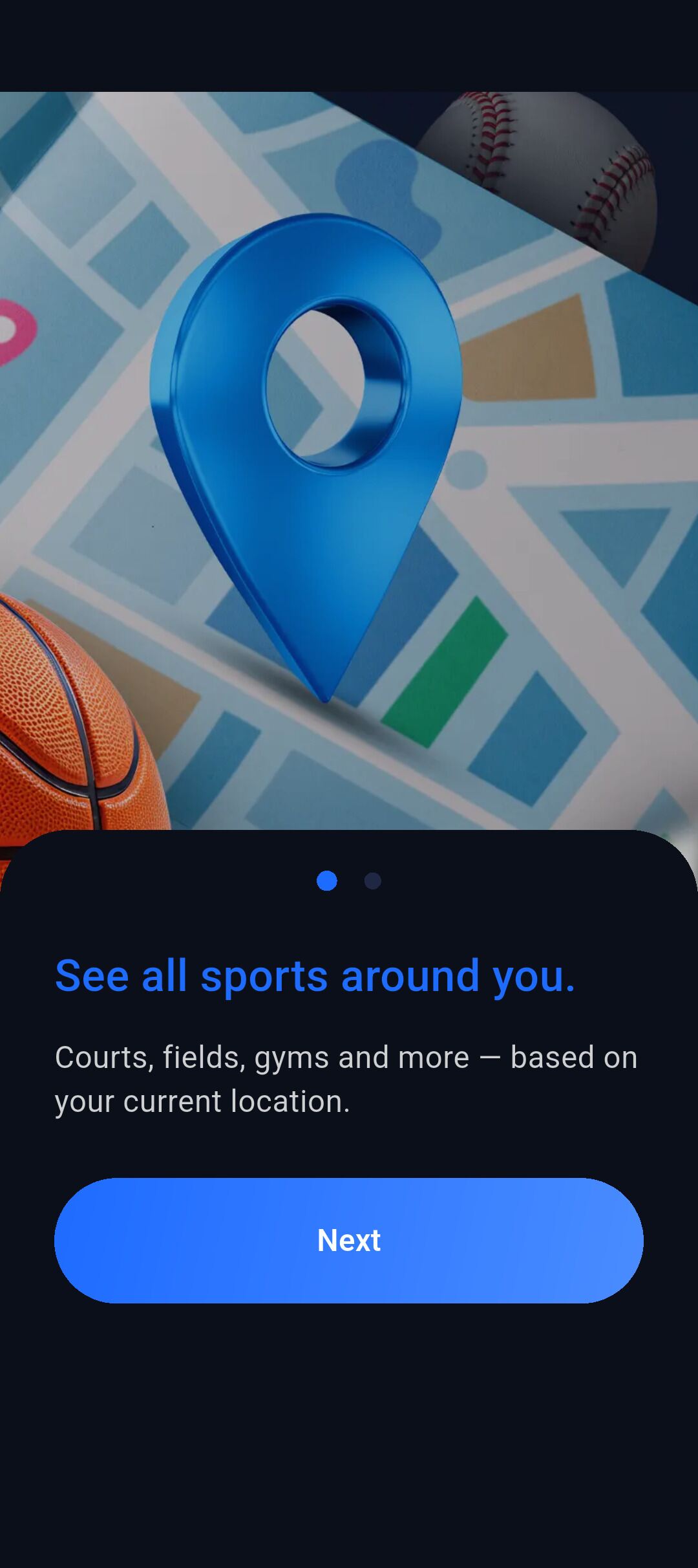 1w Sport Around App Screenshot